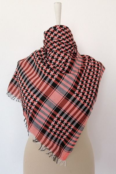 Kaftan Collection Cotton Pushi Posu Kefiye Shawl