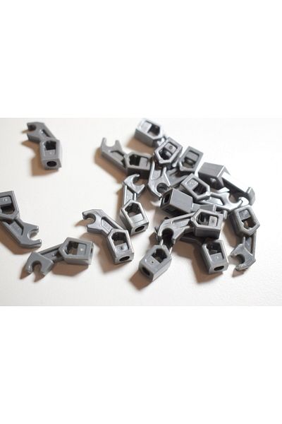 LEGO Original Accessory Custom Moc Minifigure Bionicle Silver Mechanical Robot Arm 4 Pieces Will Be Sent