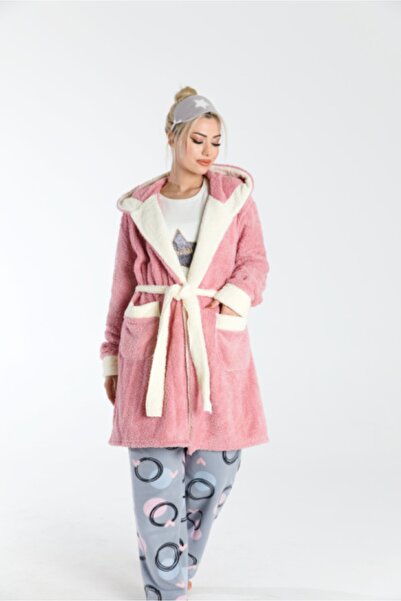 Tamay Boxer طقم شتوي مكون من 3 قطع مع ثوب خلع الملابس (ثوب خلع الملابس ذو غطا...