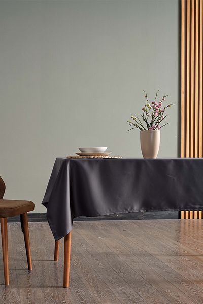 Mr. Stock Tablecloth Satin, Authentic, Modern, Matte Satin Tablecloth, Easy to Clean, Rectangular 140X180 cm