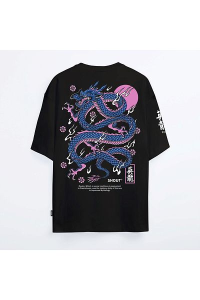Shout Υπερμεγέθη μπλουζάκι The Legend Of Ryujin Unisex