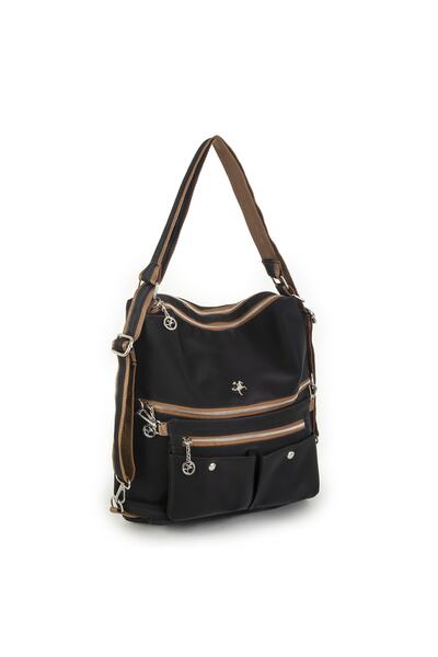 Nas Bag Both Shoulder and Back Fabric Women's Bag