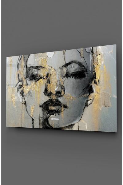 TAULART Γυναικεία σιλουέτα σε γυάλινη ζωγραφική