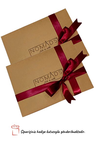 Nomads Felt Silk Yellow Square Scarf Van Gogh Almond Blossoms 55x55 cm