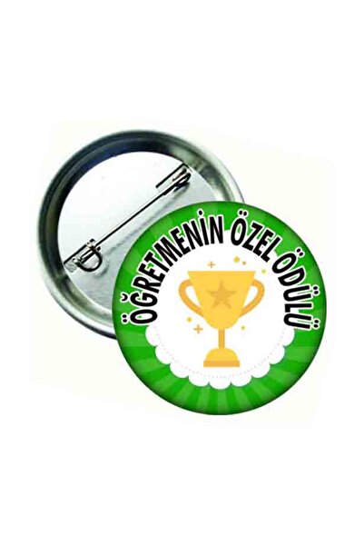 Hediye Panayırı 10 Adet Öğretmenin Özel Ödülü Yaka Rozeti