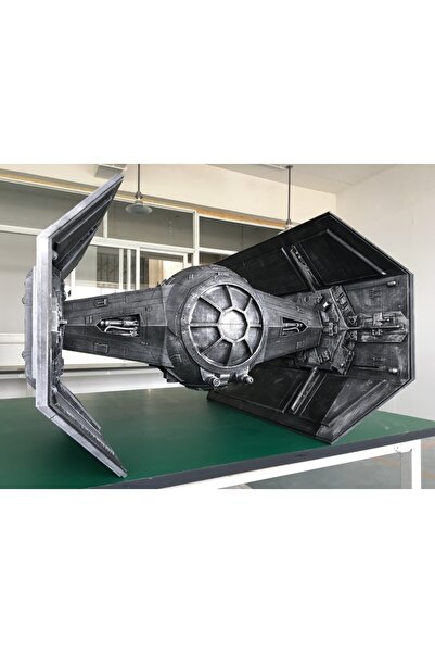 TuransoyCraft Star Wars Darth Vader Tie Fighter Savaş Gemisi 30 Cm