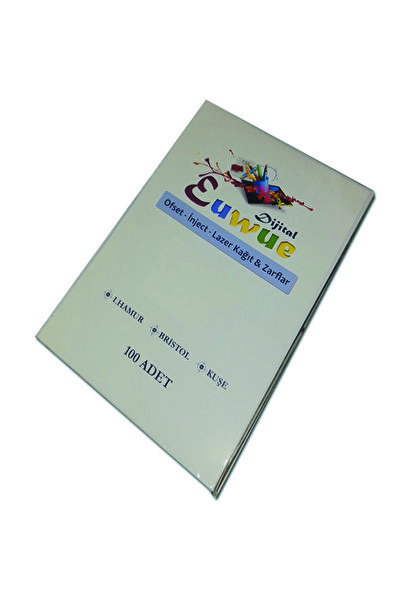 Euwue Dijital 130 Gr. Parlak Kuşe Kağıt ( 100'lü - 14,8*21 Cm.)