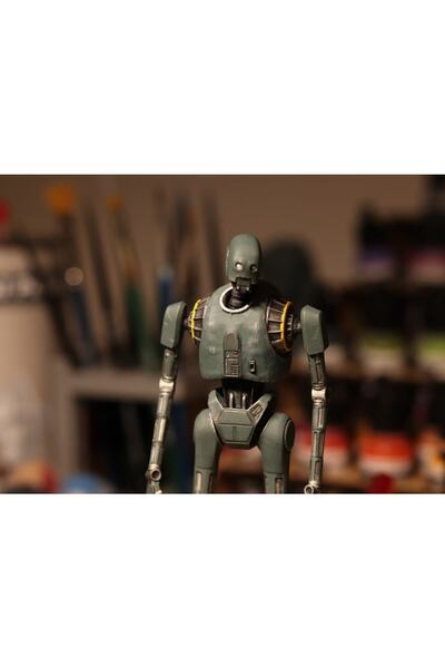 TuransoyCraft Star Wars Rogue One Robot Boyalı Figür 15 cm