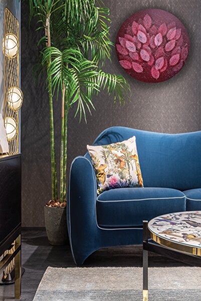 Nod Drveni model slika u obliku lista, dom, dnevna soba, spavaća soba, hodnik...