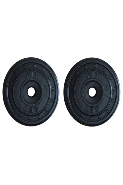 Fitset 2 X 2.5 Kg Dambıl Ve Halter Ağırlık Plaka