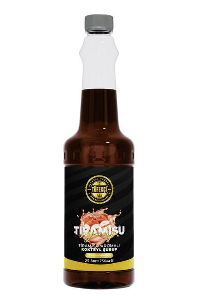 By Tüfekçi Tiramisu Kokteyl, Pasta Ve Kahve Şurubu Yeni Formül Yüksek Aroma 7...