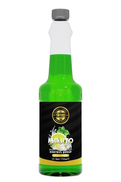 By Tüfekçi Mojito Kokteyl, Pasta Ve Kahve Şurubu Yeni Formül Yüksek Aroma 750 Ml