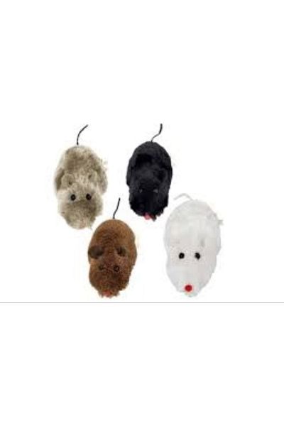 HKEVCİLPET Cat Mouse Wind-Up Toy