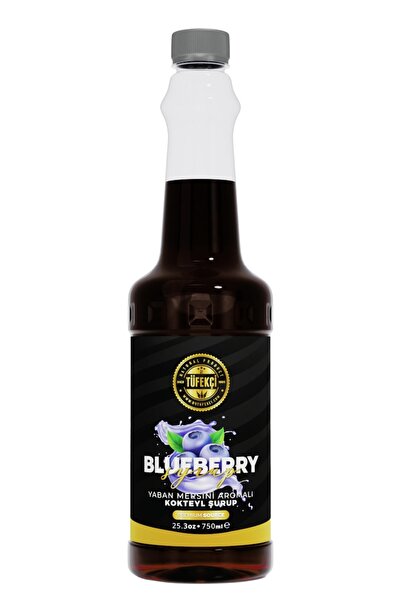 By Tüfekçi Yaban Mersini Blueberry Kokteyl, Pasta Ve Kahve Şurubu Yeni Formül...