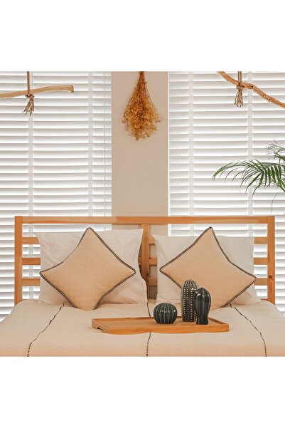 PESHCE Hazel Double Bedspread 180×240 Cm Black