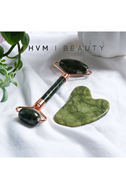 HVM Yeşim Face Roller ve Gua Sha