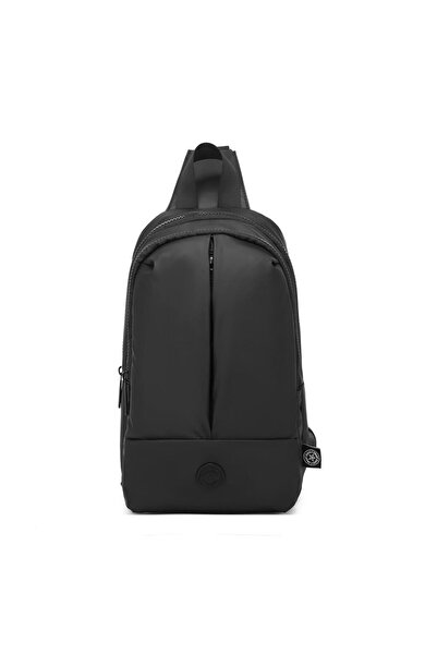 SMART BAGS Smartbags Gumi Kumaş Unisex Vücut Çantası 2022-8655 Siyah