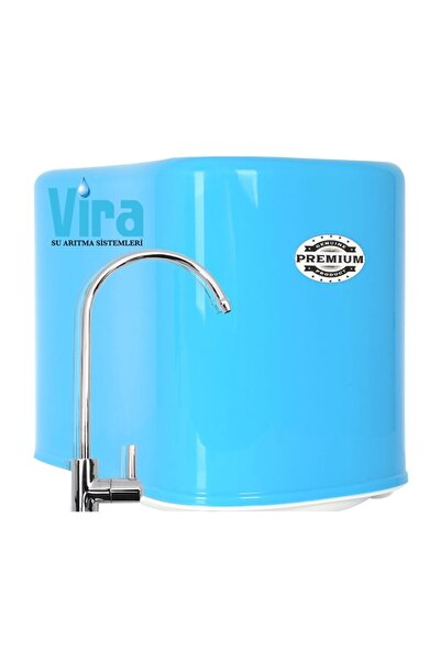 Bolero Pompasız Mat Reverse Osmosıs Su Arıtma Cihazı-mavi