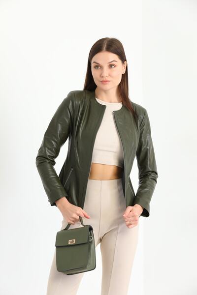 ZanDeri Kısa Deri Ceket