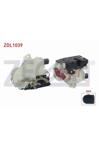 OTOCO Volkswagen Caddy III - Golf V - Vı - Jetta III 2004-2015 Door Lock Motorized Right Rear 3b4839016ap