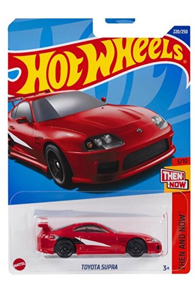 HOT WHEELS Toyota Supra Red Tekli Arabalar 1/64 Ölçek Metal Oyuncak Araba