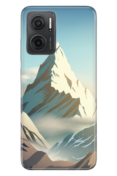 Cekuonline Xiaomi Redmi 10 5g Case 0.4mm Silicone Patterned Paramount