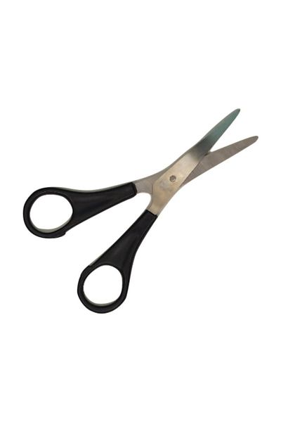 ELUX Stationery Fabric Office School Student Scissors Black 13 Cm No:125