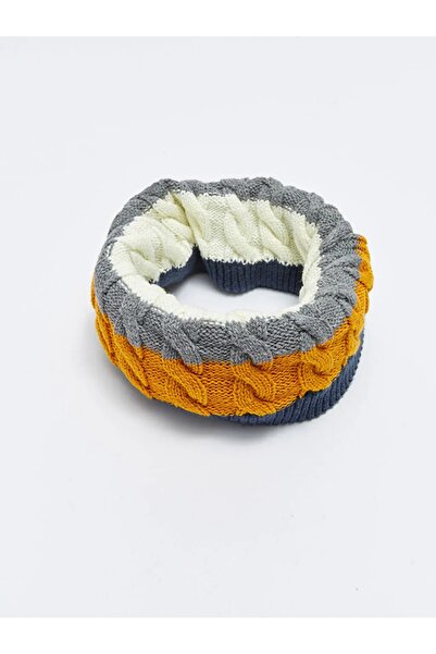 LC Waikiki Renk Bloklu Ponponlu Erkek Çocuk Bere Ve Boyunluk