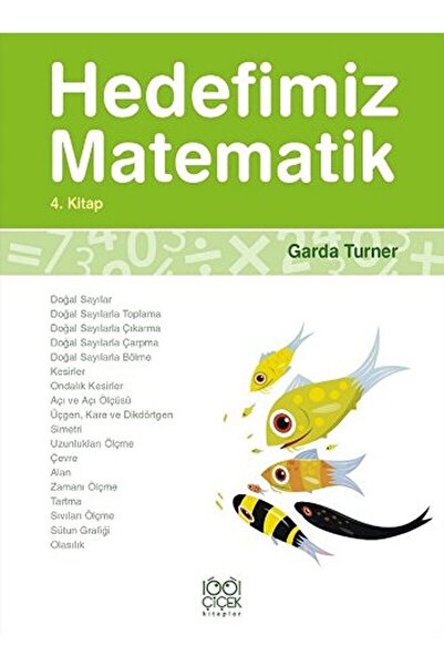 1001 Çiçek Kitaplar Hedefimiz Matematik 4. Kitap / Garda Turner / / 978605341...