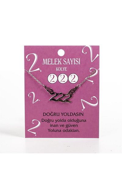 Touz Grandükkan Angel Number'222' Angel Number Necklace