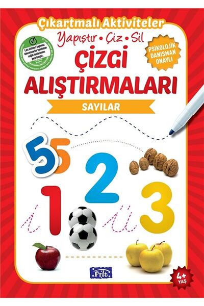 Parıltı Yayınları Line Exercises - Numbers (Age 4) / Collective / / 978605100...