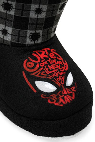 SPIDERMAN Sayol.p2pr Μαύρες ανδρικές παιδικές παντόφλες