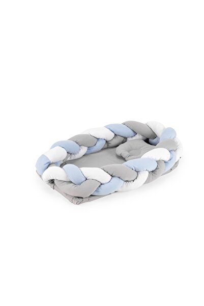 Moje Spider Gray Babynest - Removable Edge Barrier