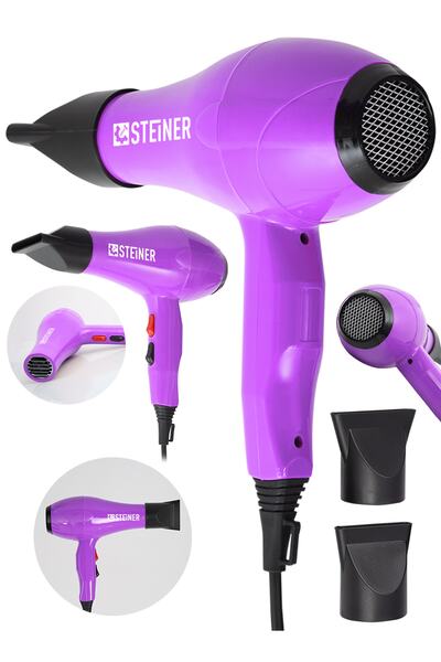 STEİNER Alman 3600 Watt Profesyonel Saç Kurutma Makinesi Fön Makinesi Ac Moto...