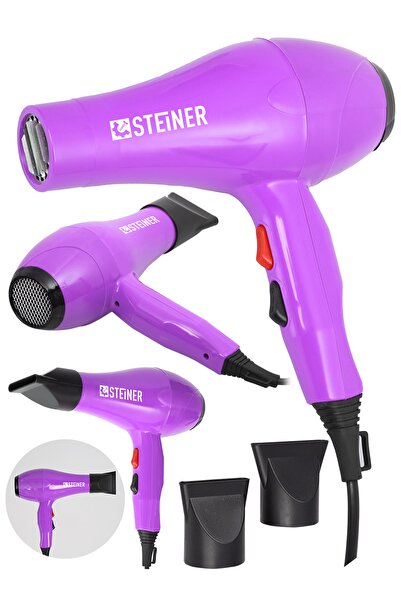 STEİNER Alman 3400 Watt Profesyonel Saç Kurutma Makinesi Fön Makinesi Ac Moto...
