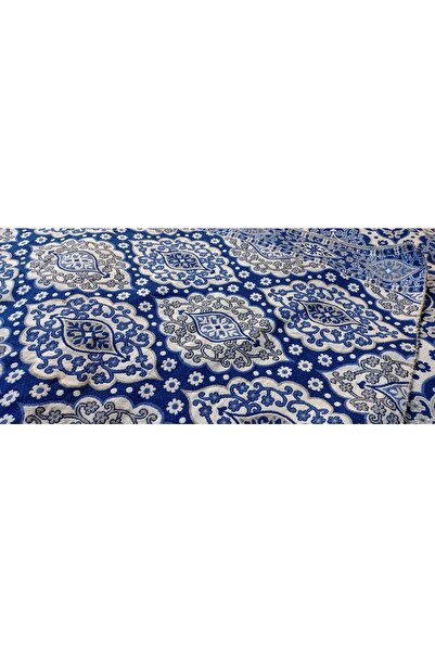 Başaran tekstil Osmanlı Desenli 6 Metrekare Halı Örtüsü, Savan, Çok Amaçlı Pike, Pamuklu