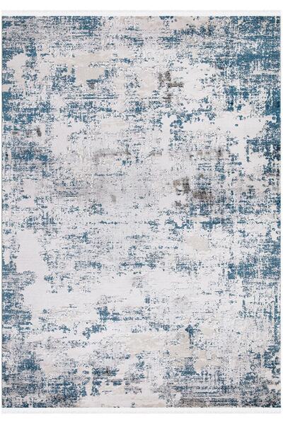 İpek Halı Gaspara 14609 Akrilik Mavi Halı