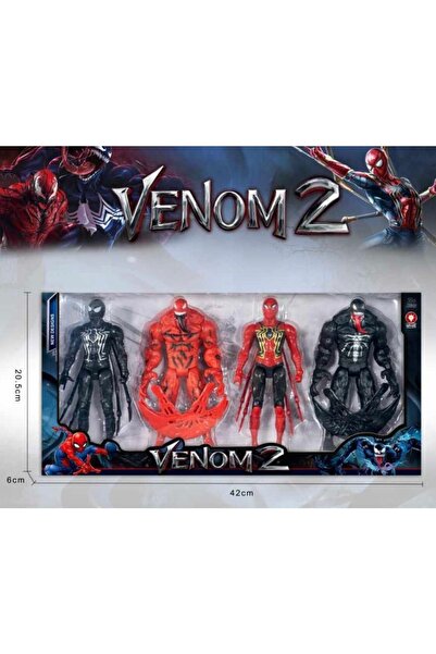 RAMO'S STORE Venom 4 Lü Figür Seti