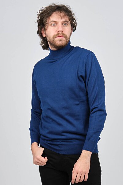 PAVE Ανδρικό πουλόβερ Navy Blue