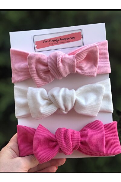 Peri Masalı طقم باندانا ريبانا مكون من 3 قطع للأطفال البنات