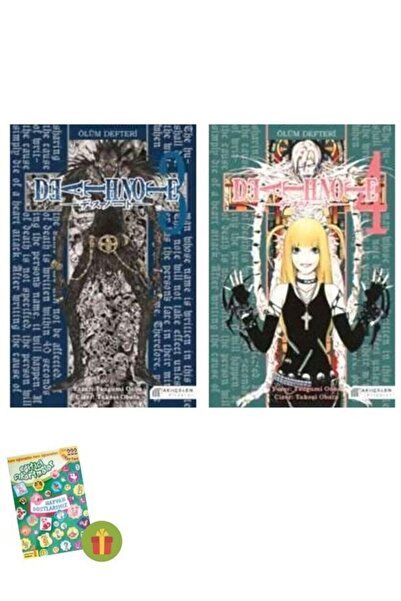 AKILÇELEN YAYINEVİ Hediyeli - Death Note - Ölüm Defteri - 2 Kitap Türkçe Mang...