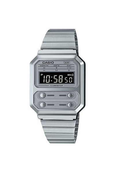 Casio Unisex Wristwatch Retro A100WE-7BDF
