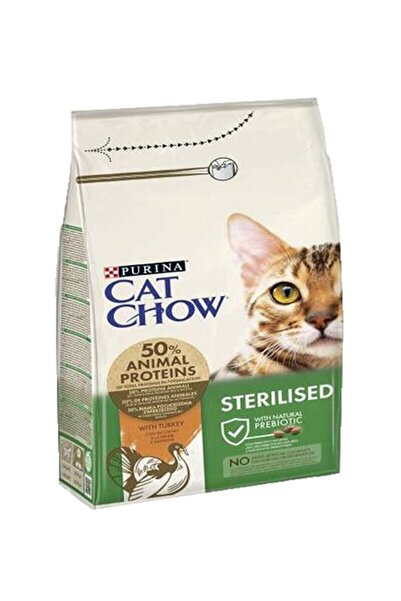 Purina Proplan Cat Chow Sterilised Tavuklu Kısırlaştırılmış Kedi Maması 3 Kg