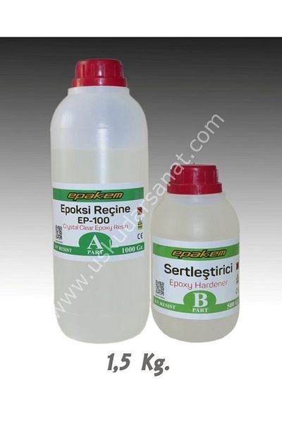 Epakem Epoxy Resin 1000gr+500gr