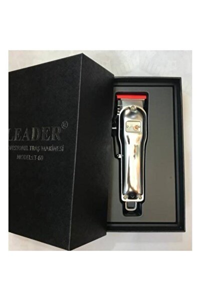 Leader Lt-60 Metal Gövdeli Profesyonel Ayarlanabilir Saç Sakal Traş Makinesi