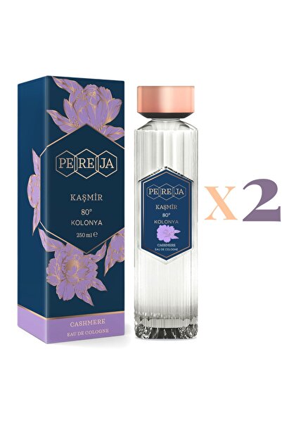 Pereja Parfümlü Kolonya Kaşmir 250ml 2 Li Set