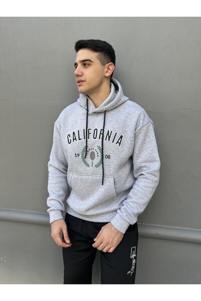 Polviton Φούτερ με κουκούλα Oversize - Χοντρό επένδυση εσωτερικά