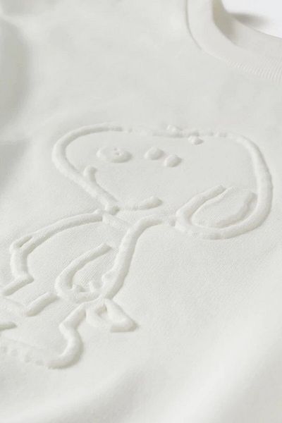 Pink Hippo Kids Hanorac unisex din bumbac imprimat Snoopy