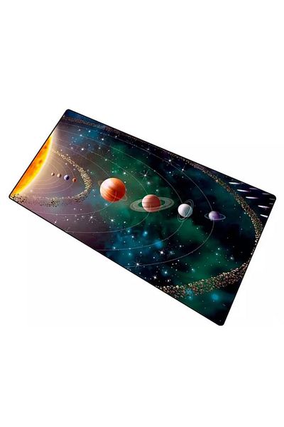 gaman لوحة ماوس الألعاب ذات الإصدار المحدود Xxxl Space Galaxy مقاس 88 × 39 سم