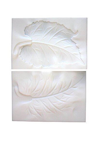 PASTRY PLANET Profesyonel 2 Li Yaprak Silikon Kalıp